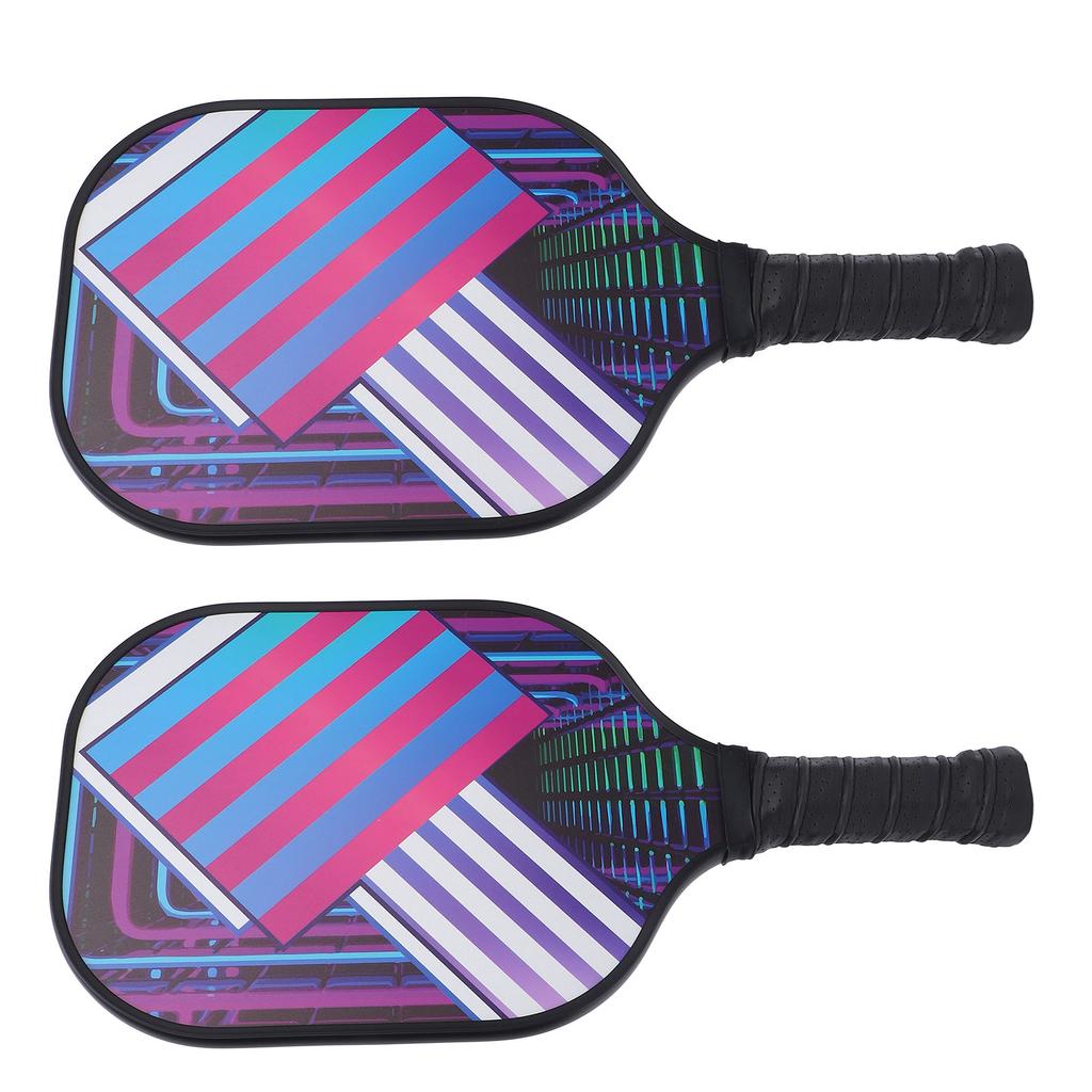 1 Pair Pickleball Paddle Fiberglass Enlarge Plate PVC Edging Beehive Pickleball Training Paddle for