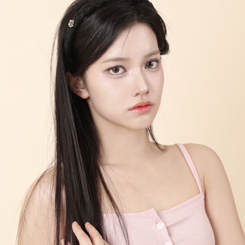 CATTLINE Black Rose Tweed Hairband