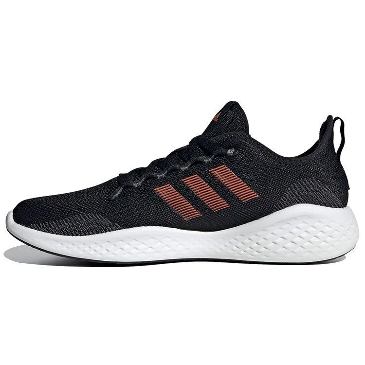 

Adidas Fluidflow 2.0 Black Solar Red Мужские кроссовки Core-Black Grey-Six FZ1986