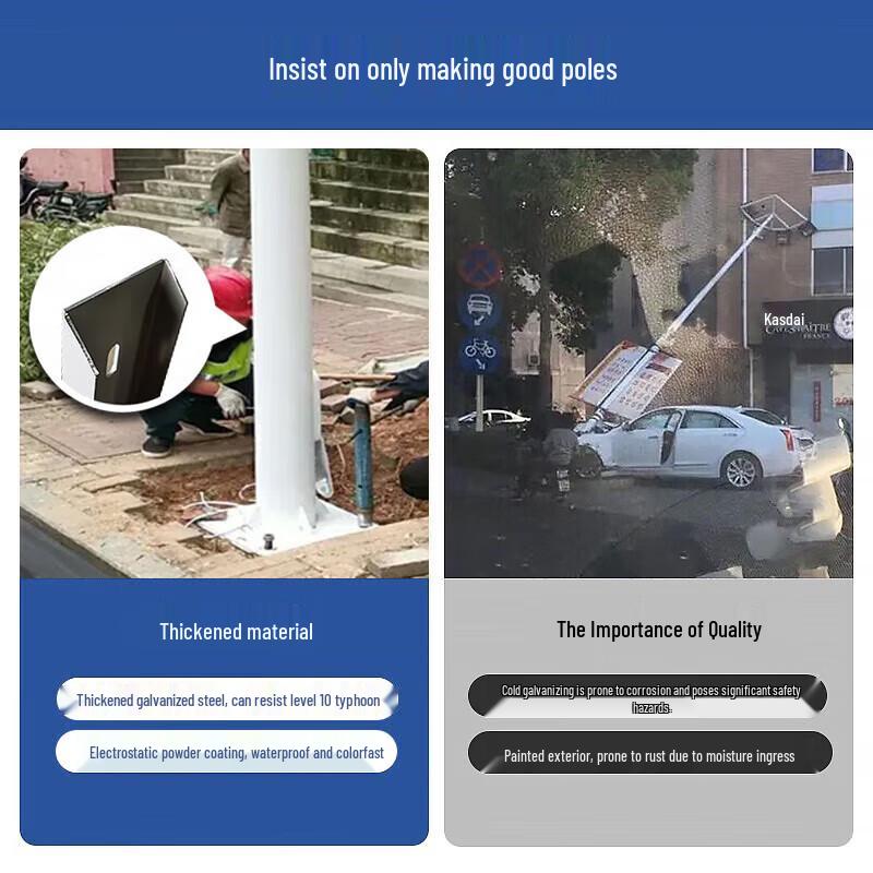 Liang Ming Jia 6M High Mast 300W LED Floodlight