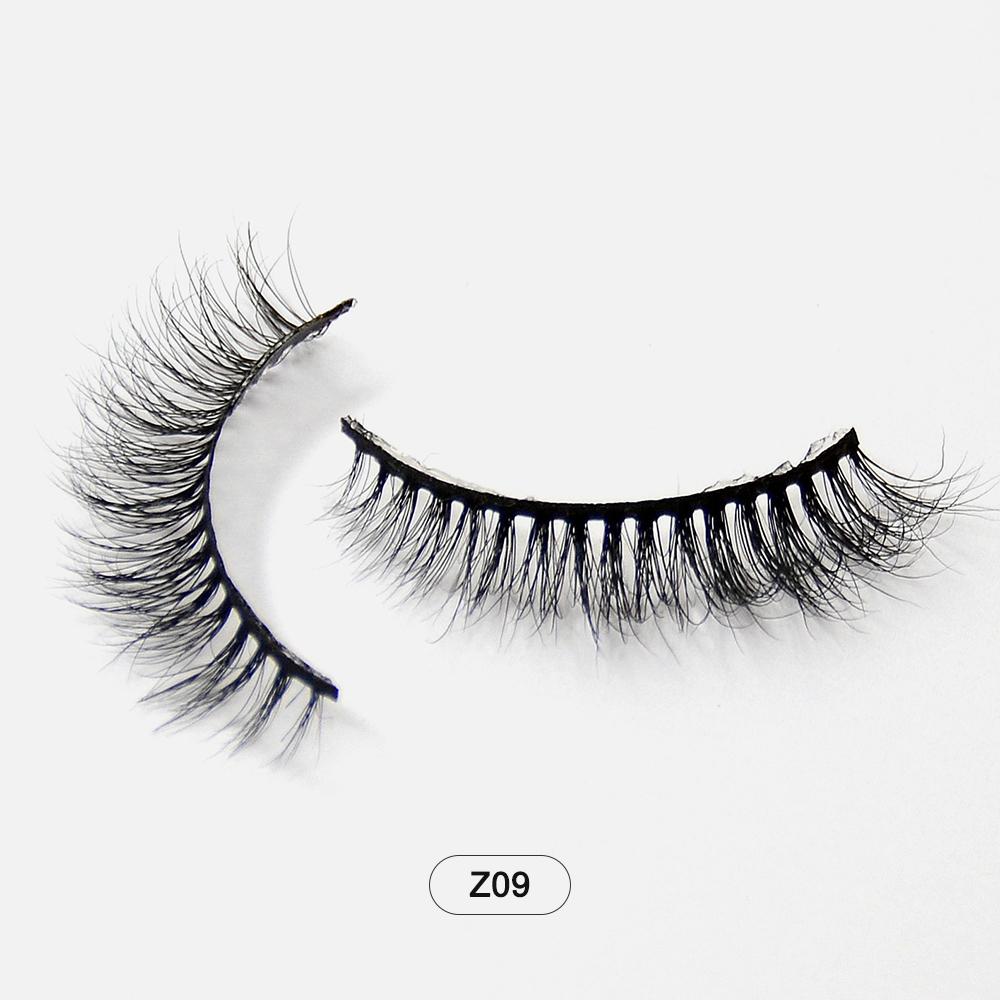 Dropshiping Makeup Mink Lashes Fluffy Soft Full Fake Eyelashes Natural False Eyelashes Wispy Lash Extension