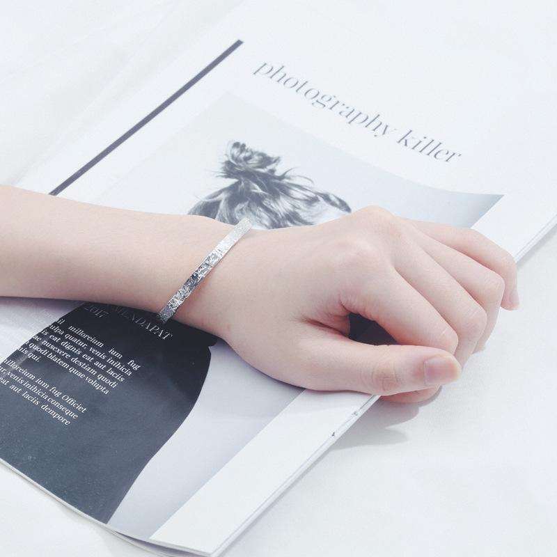 Trendy Minimalist Elegant Women Bangle Bracelet New Fashion Simple Cuff Jewelry For Daily Wear Gift