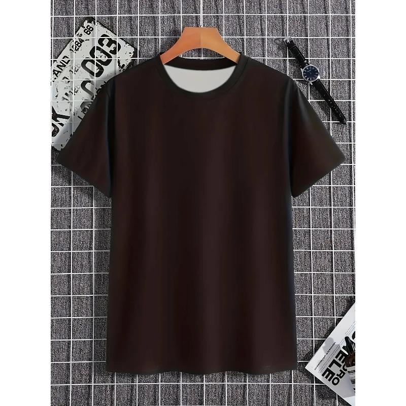 European Sizes Men'S Plus-Size 3D Printed T-Shirt, Plus Size