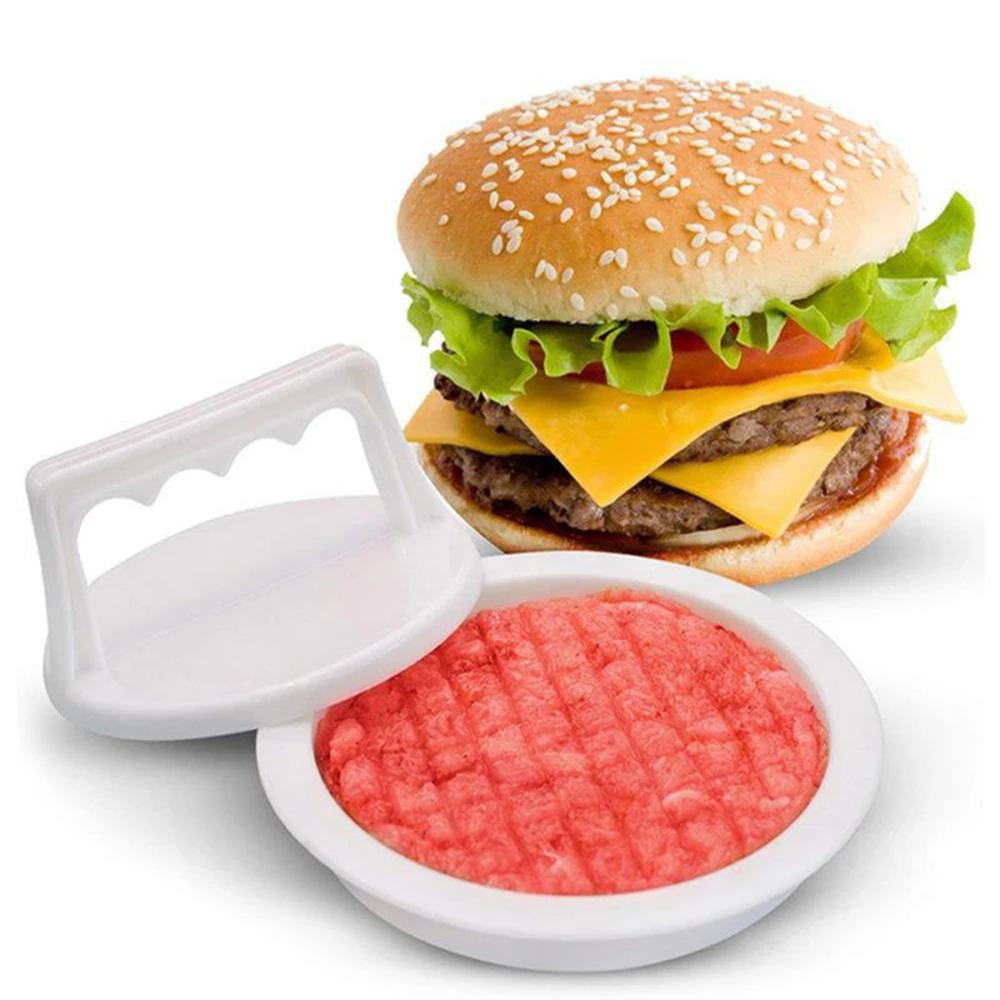 1pc Hamburger Press Farci Burger Press Plastique Viande Grill Party BBQ Burger Maker Moule Hamburger Maker Cuisine Outil