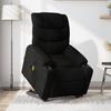 VidaXL Fauteuil Inclinable de Massage Électrique, Chaise de Relaxation avec Dossier et Repose-pied Réglables, Siège de Salon 3206674