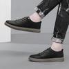 FashionGenuine Leather Casual Shoes for Men Mens Sneakers Luxury Brand Man Breathable Comfortable Male Shoes Skate Driving Shoes