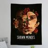 Classic Sshawn Mmendes Cartoon Tapestry Hippie Flower Wall Carpets Dorm Decor Art Home Decor
