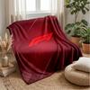 Coperta Morbida in Flanella Pile F1 Coperta Calda e Accogliente per Divano Letto Viaggio Uso in Tutte le Stagioni