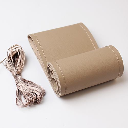 38cm/15inch Non-slip Car Steering Wheel Cover Soft Artificial Leather Braid On the Steering Wheel Cover Car Interior Accessories
