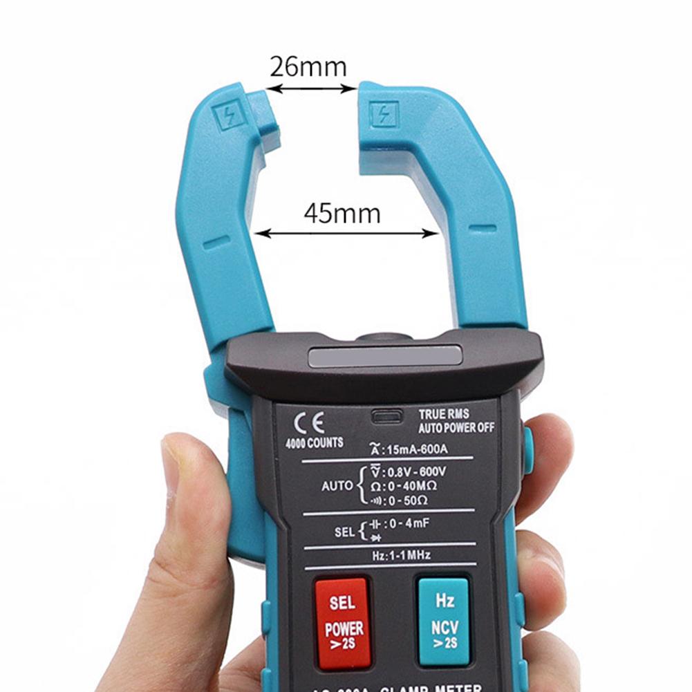 For Automotive Systems 600A Current Clamp Multimeter For Automotive Troubleshooting Non-contact Voltage Detection Tool