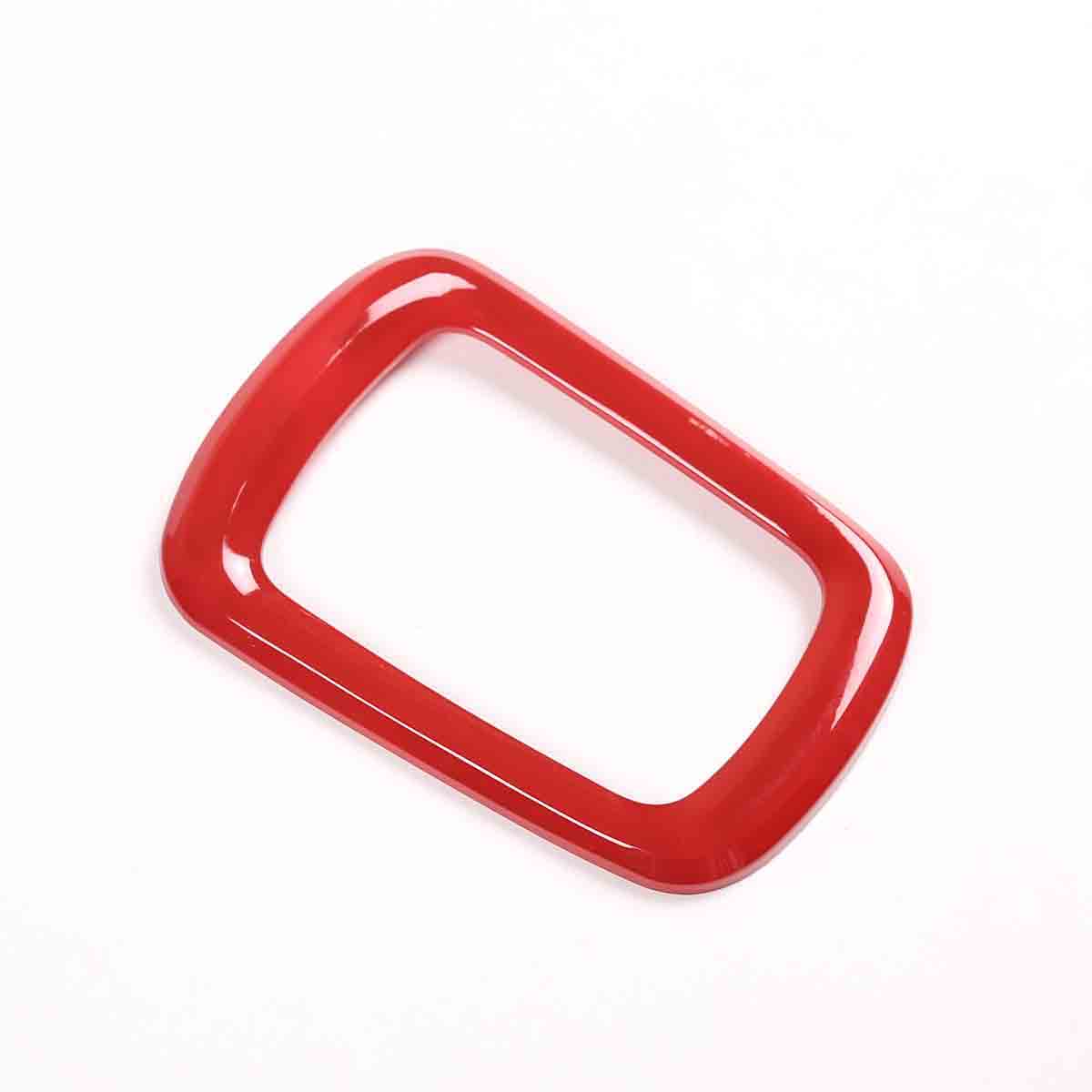 

Наклейка на центральную консоль рычага переключения передач из углеродного волокна для салона Toyota Hilux 2015-2022 гг. красный