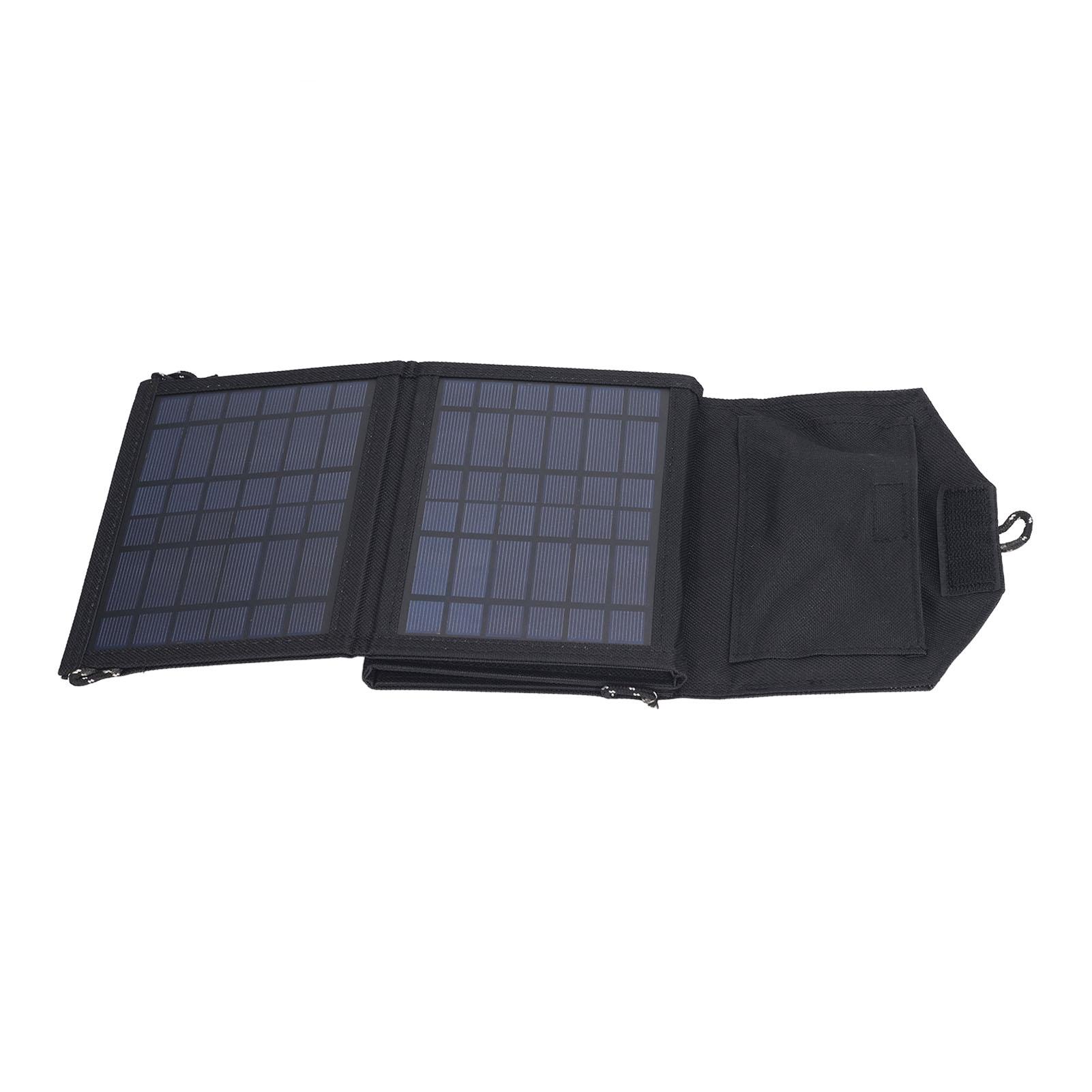 

Foldable Solar Panel Charger Portable Dual USB Output 02A High Efficiency Solar Charger for