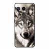 For Realme 11 11X 5G RMX3780 Case TPU Animals Soft Silicone Bumper Back Cover Phone Cases for Realme11X RMX3785 Wolf Cool Fundas