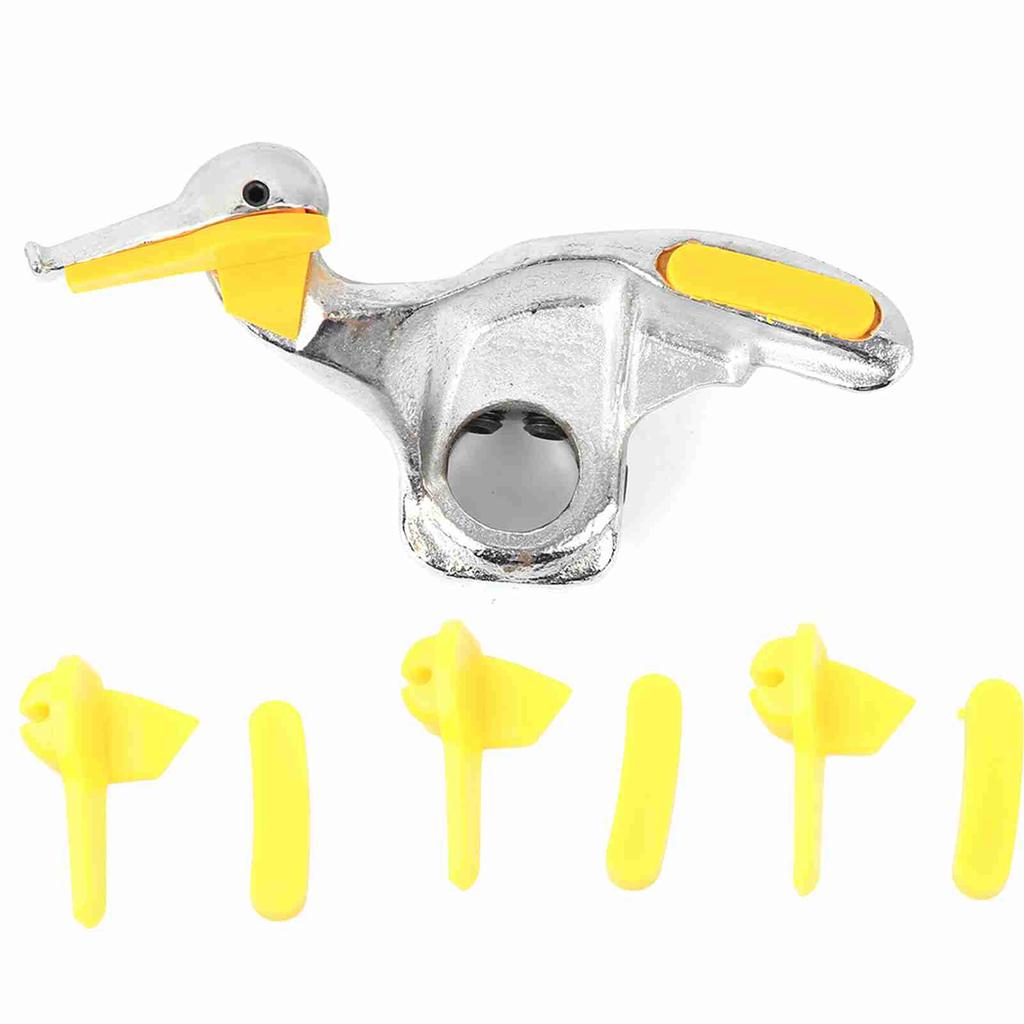 Stainless Steel Car Tire Changer Mount Demount Duck Head Accessories with Protective Pads28mm
