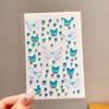 Butterfly Face Stickers Pearl Temporary Tattoo Stickers Lasting Waterproof Glitter Eyeshadow Body for Makeup Stickers