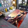 Naruto Gaara Anime Wall Tapestry Carpet Doormat Home Decor Gift Doormat Office Chair Cushion