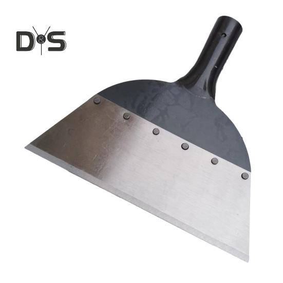 

Скребок для льда с плоской лопатой, высокопрочный, нержавеющий, устойчивый к коррозии, широко используемый высокоэффективный скребок для очистки сада, инструмент для прополки 28cm