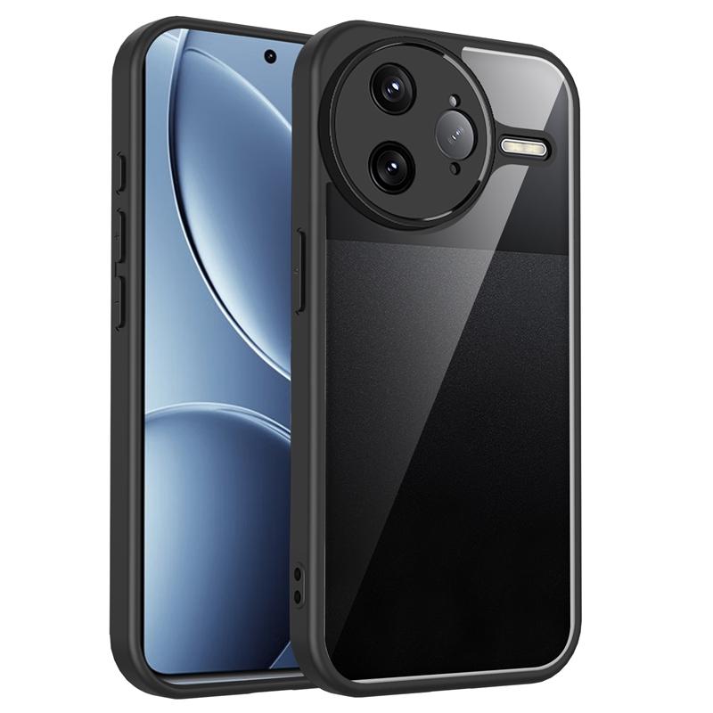 Transparent Silicone Case For Xiaomi Poco F7 PocoF7 Pro Ultra PocoF7Pro PC Back TPU Bumper Shockproof Clear Phone Cases Cover
