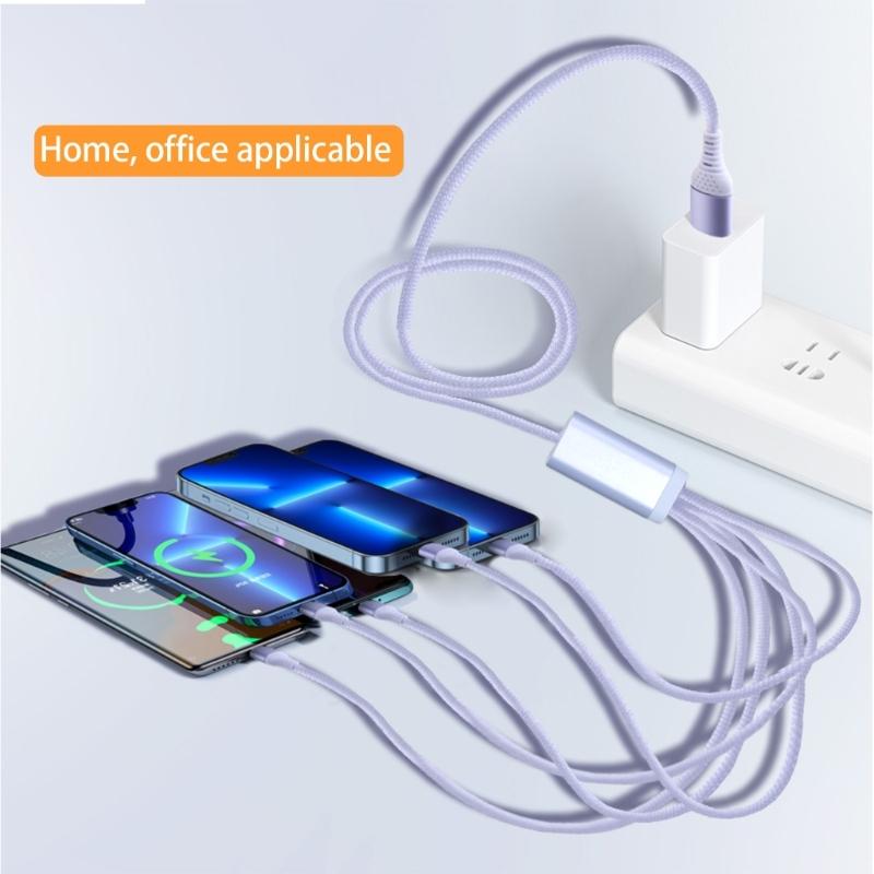 USB C Splitter Cable,5 in 1 USB Male to 5 USB C Male Charging Cord Data Wire for Some USB Type C Phone, Device