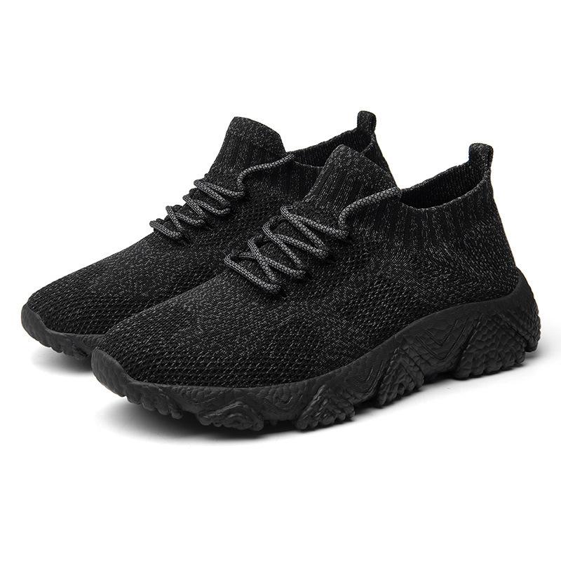 

Lightweight fly-woven men s shoes long-term supply - couple socks shoes fly-woven foreign trade large-size casual sports shoes 36 чёрный