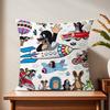 cartoon mMole cushion cover For Pillow kKrtecek Printing Sofa Decoration Home Car Room Coffee Shop Office Nordic Simplicity