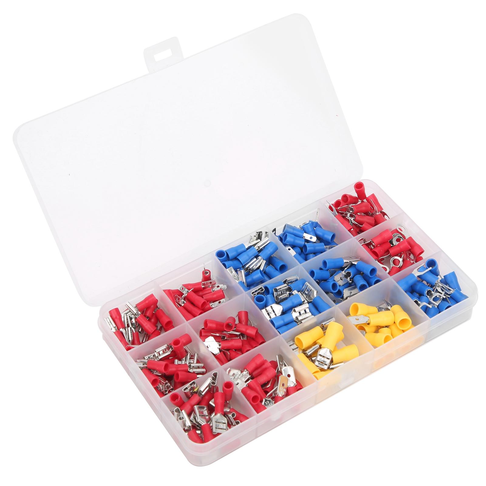 

280Pcs Insulated Crimping Terminal Set High Frequency Electrical Wiring Connector Boxed