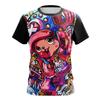Summer 2026 One Piece Luffy "Five-tier Nika Sun God" Comic-style Trendy 3D Printed Breathable T-shirt for Adults and Children