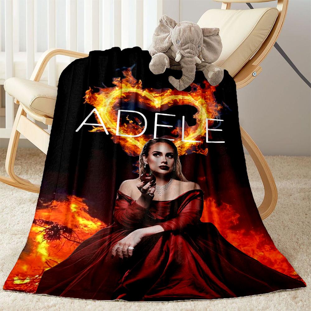 Adele Blankets are suitable for living rooms,making them an ideal choice for outdoor travel and gifts.