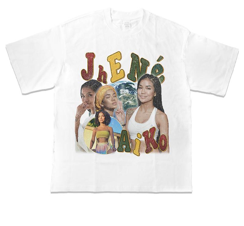 2025 Kanye West SZA Drake Fayaz Hip Hopový Umělec Americké Těžké Tričko s Krátkým Rukávem Streetové Tričko s Krátkým Rukávem