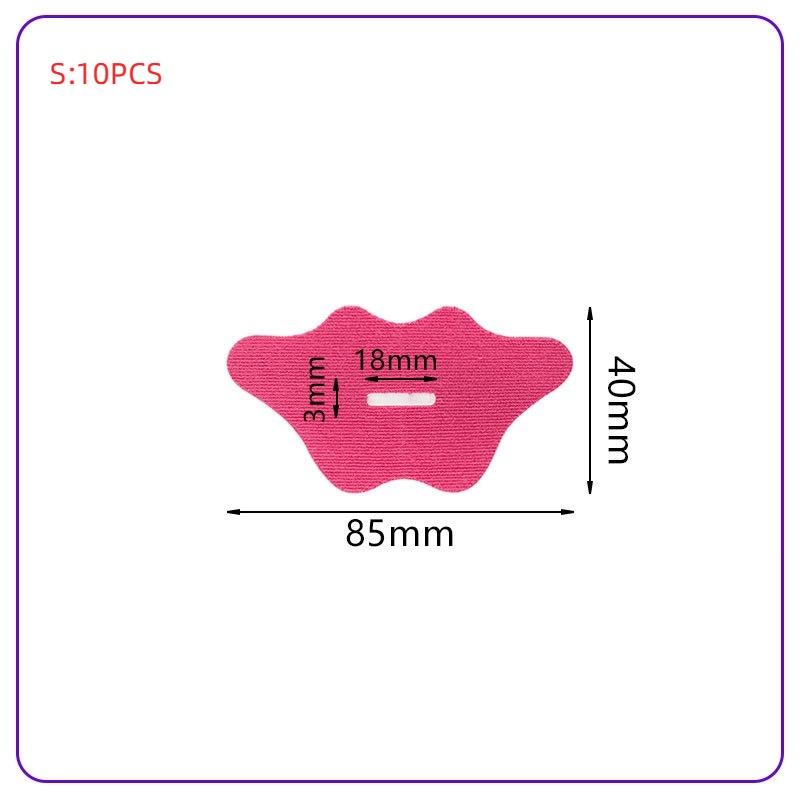 10Pcs Anti-Snoring Sleep Strips Gentle Mouth Seal Tape Stop Snore Mouth Correction Sticker for Better Night's Sleep