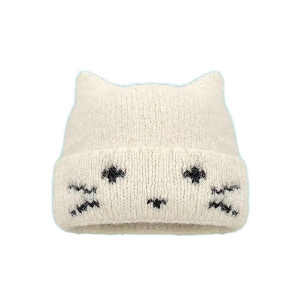 Women's Ear Warm Earflap Hat Cute Versatile Winter Cold for Outdoor Wear