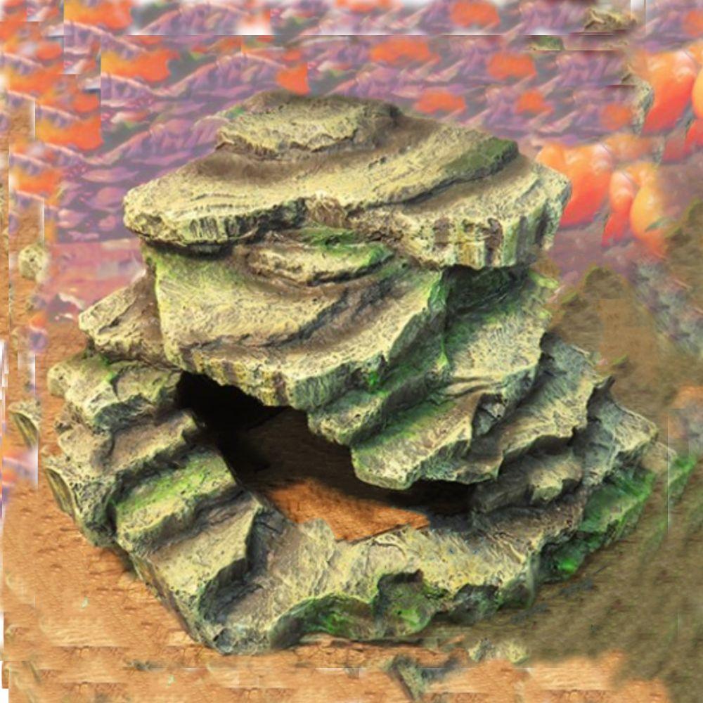 

Декор для аквариума, аксессуары из смолы, забавные пещерные террариумы из шкуры