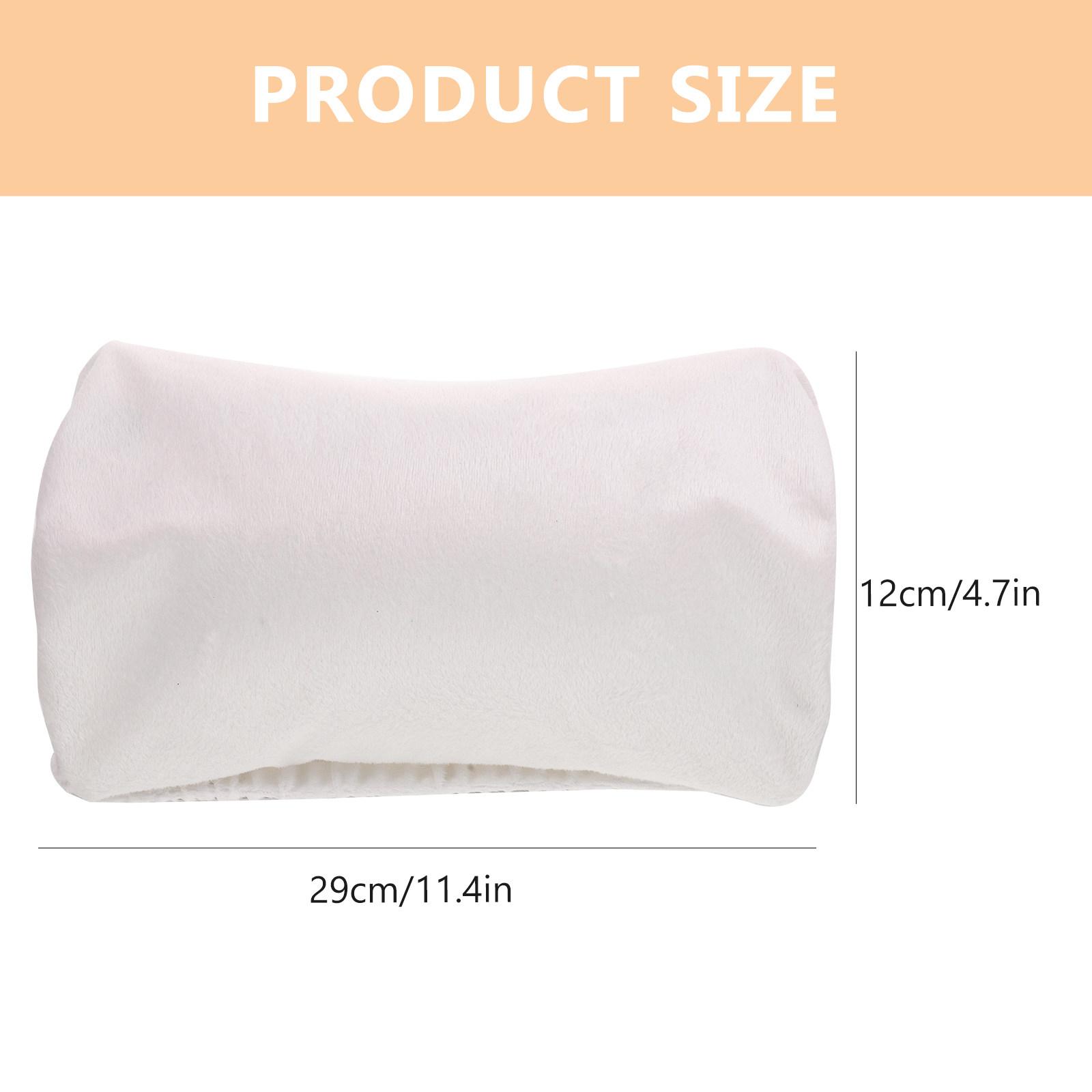

Cylinder Pillow Cover Soft Durable Car Neck Pillow Cover Neck Support Pillowcase For Auto Interior Decoration
