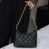 Dou Xiaozhu Quilted Leather Shoulder Bag