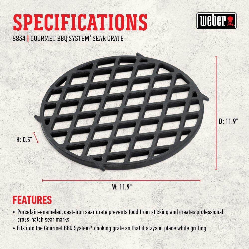 Weber BBQ Grill GBS Grilling Net Japanese 8834 - [Genuine Product, 2-Year Warranty]