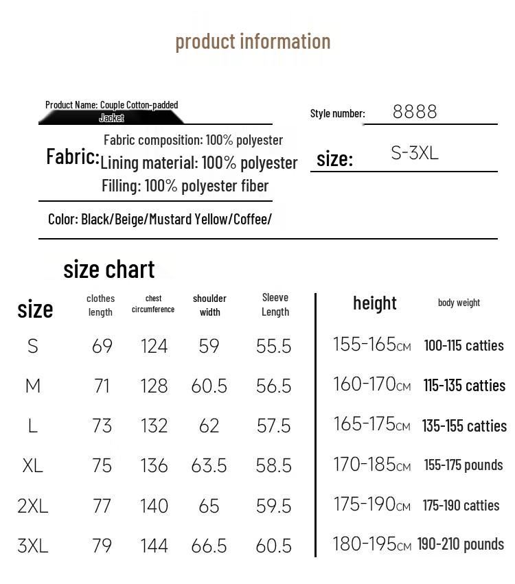 JEEP Men's Autumn/Winter Stand Collar Loose Fit Warm Outdoor Jacket