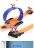 Interactive 8-Car Dual Lane 5-Layer Parking Track DIY Toy for Kids