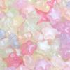 50pcs 10mm Mermaid Color Shiny Star Beads Acrylic Loose Spacer Beads For Jewelry Making Diy Charms Bracelet Necklace 2030