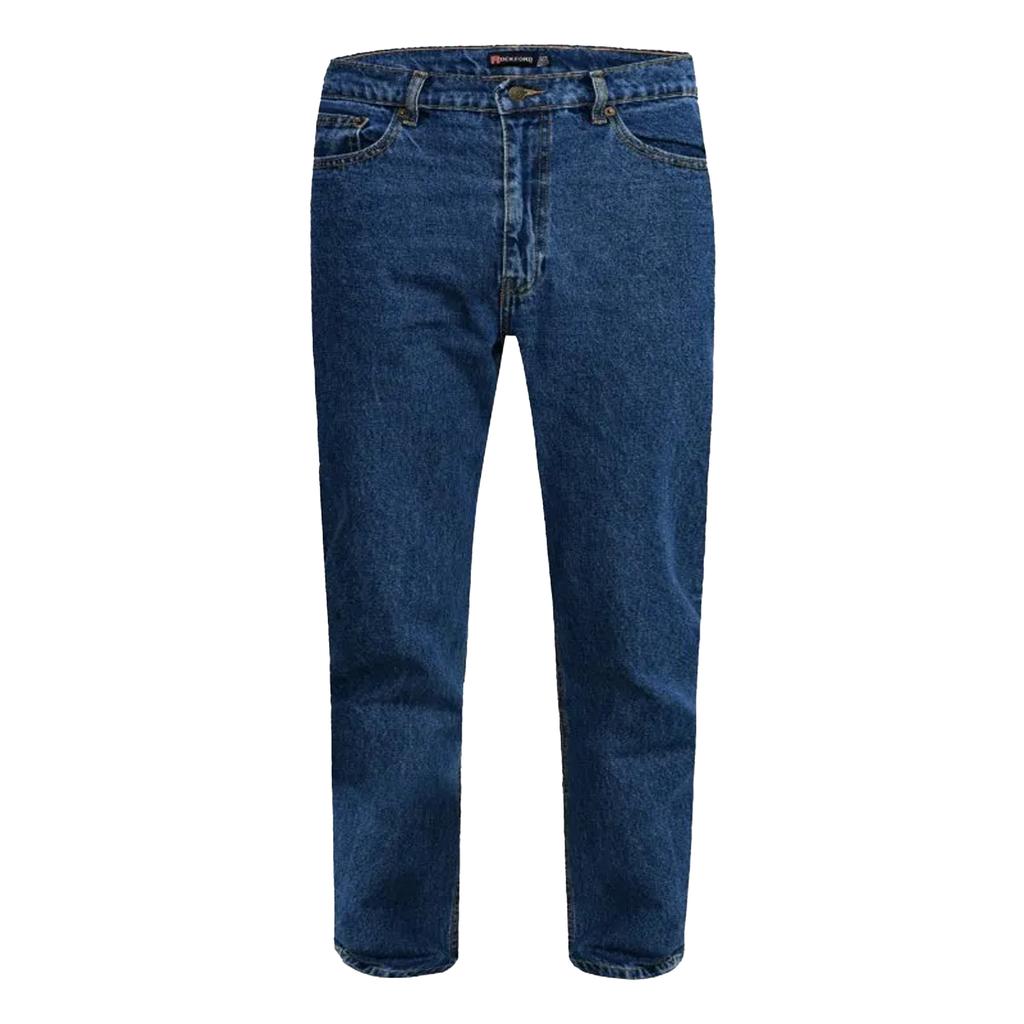 Duke Mens D555 Rockford Denim Comfort Jeans