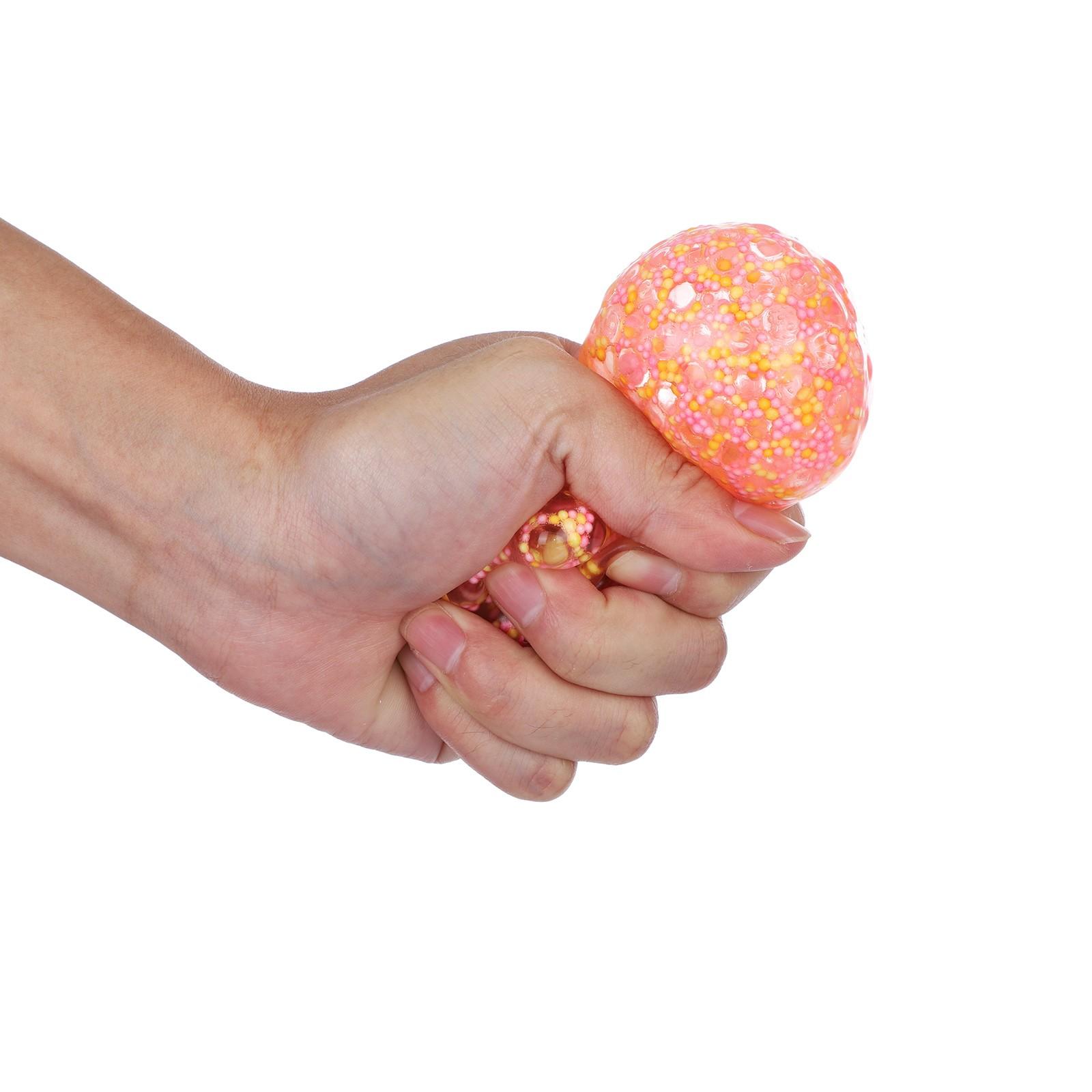 

Шарики для снятия стресса, шарики для упражнений, цветной шарик для детей, декомпрессия для взрослых оранжевый