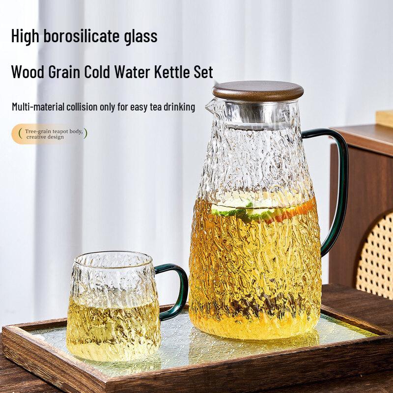 Heat-Resistant Glass Water Pitcher