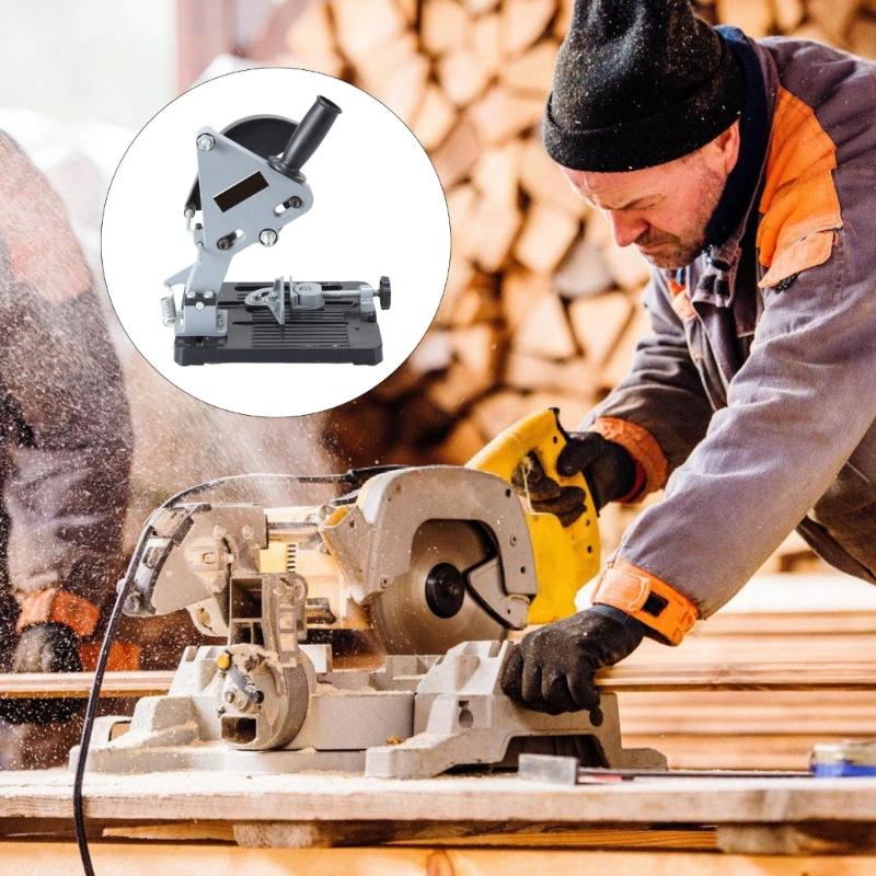 Angle Grinder Stand Multifunction Conversion Small Polishing Cutting Machine Fixed Support Base Replacement