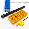 SNR0012M11 SNR0008K11 SNR0010K11 SNR0013N11 SNR0016Q11 Internal Thread Turning Tool holder.10PCS MMT11IR AG60 Carbide Insert SNR