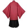 Demon Slayer: Yoriichi Tsugikuni Cosplay Outfit Sun Breathing Kimono Cosplay Anime Performance Set 0047