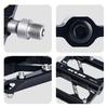 GUB GC071 GZ 1 Pair Aluminum Alloy Pedals Anti Slip Triple Bearing Pedals with Hex Wrench for Mountain/Road Bike