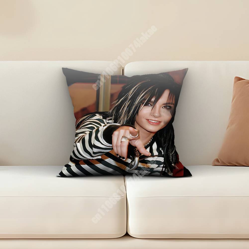 TTokio Hotel BBill TTom KKaulitz Encore Sofa Couch Pillow Cover Cushion Case Cozy Bedroom Accent Studio Furnishing