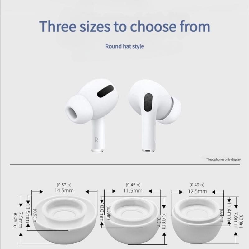 12Piece Silicone Earbud Tip Set With Storage Case for /pro2 Enhanceds Comfort And Secure