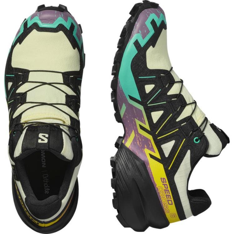 SALOMON Speedcross 6 Comfortable Fabric Shock Absorbing Durable Waterproof Breathable Lightweight Running Shoes Women Running Shoes 478802