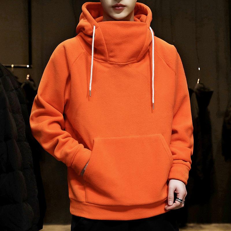 Men S Hooded Pullover Sweatshirt Autumn Winter Casual Loose Fit