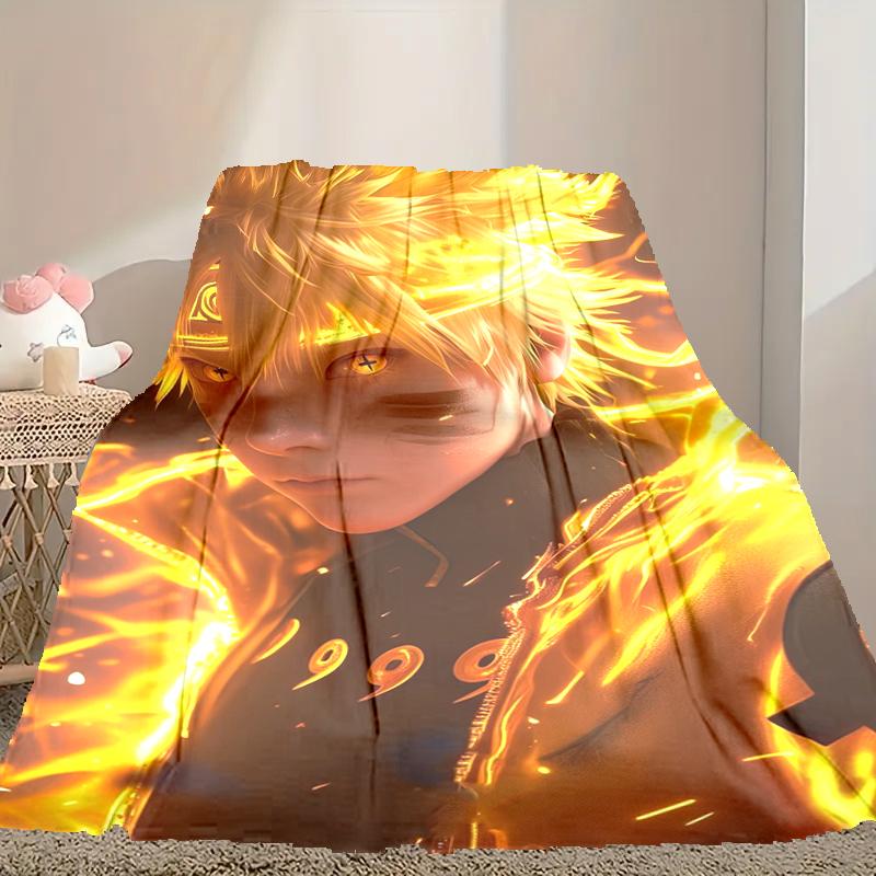 naruto Blanket Lightweight Print Throw Blanket For Couch, Bed, Car, A Heartfelt Gift for Your Family and Friends